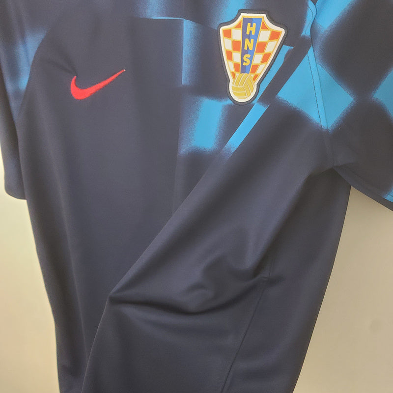 2022 Croatia Qatar World World Cup Away (6E1F)