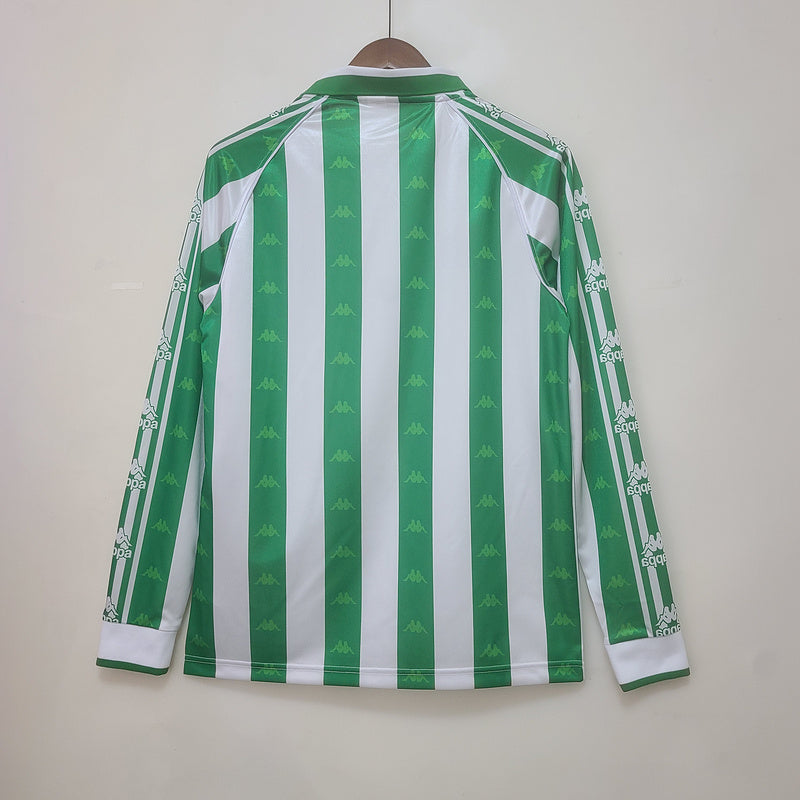 Retro 95∕97 Long Sleeve Betis Home (1999)