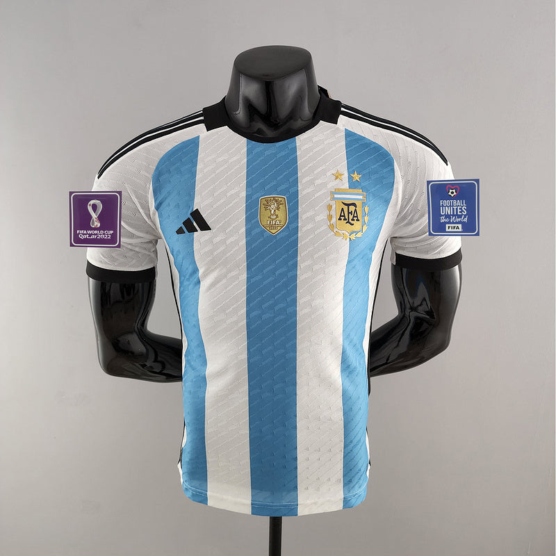 2022 Argentina World Cup Jersey Home Player Version (49D7)
