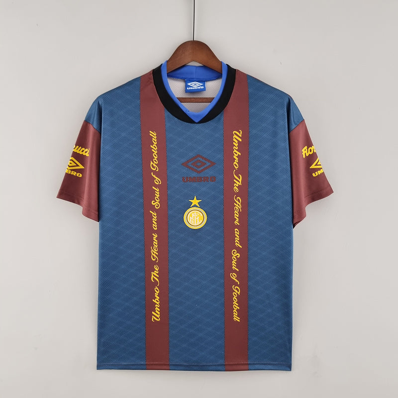 Retro Inter 94∕95 Training Suit Red Blue