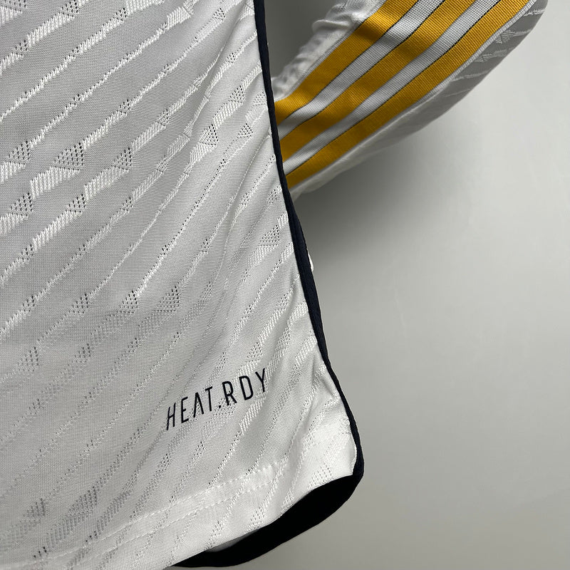 23/24 Player Version Long Sleeve Real Madrid Home (2F1D)