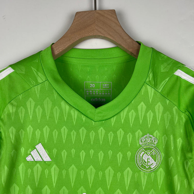 23/24 Kids GoalKeeper Real Madrid Green (7640)
