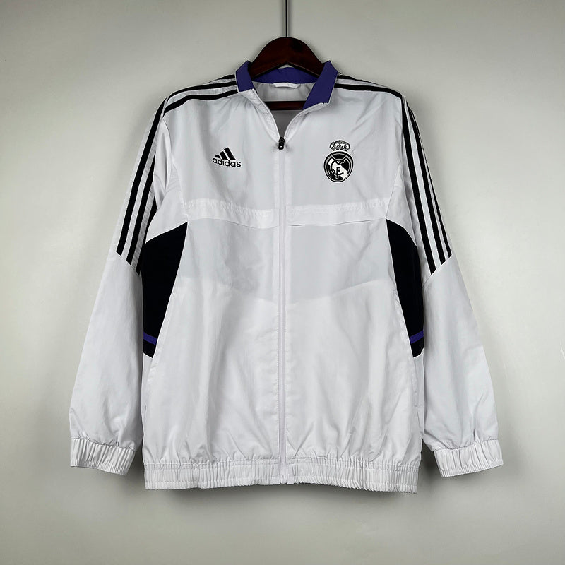 23/24 Windbreaker Real Madrid White (D3C0)