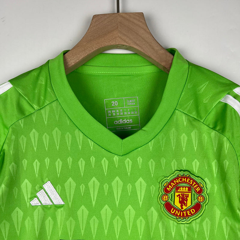 23/24 Kids GoalKeeper M-U Green (CF8B)