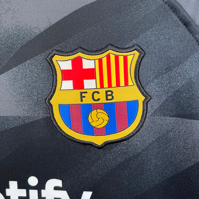 23/24 GoalKeeper Long Sleeve Barcelona - Black (1280)