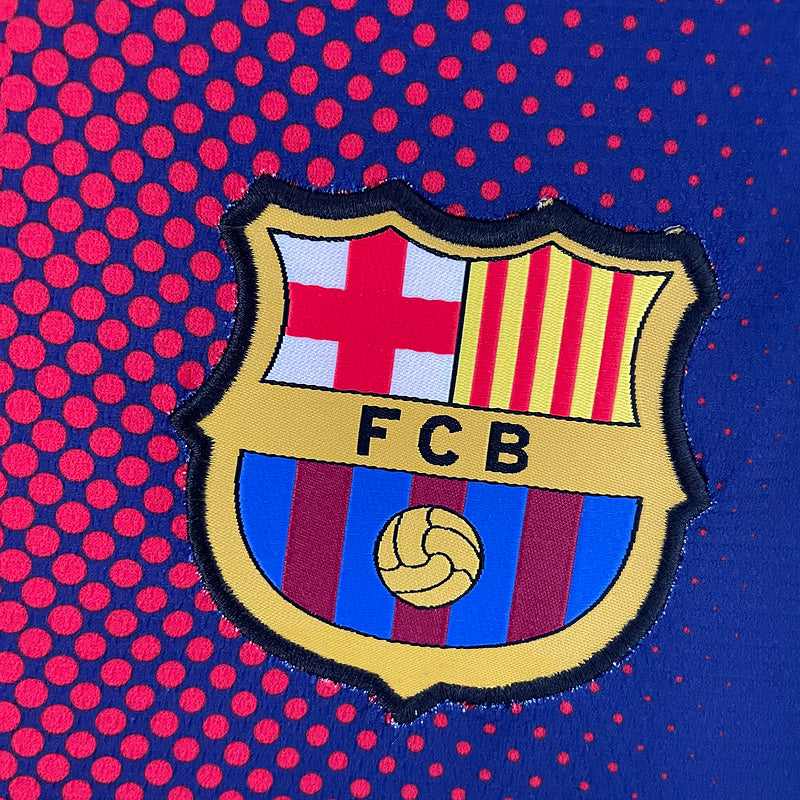 Retro long sleeve Barcelona 12∕13 home (4D45)