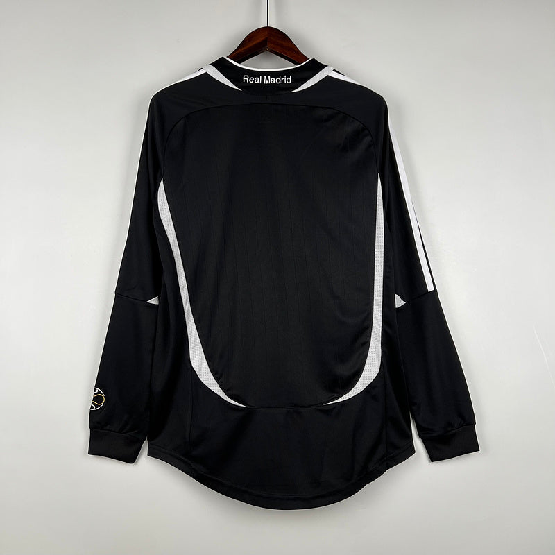 Retro Long Sleeve Real Madrid 06∕07 Third Away (04AA)