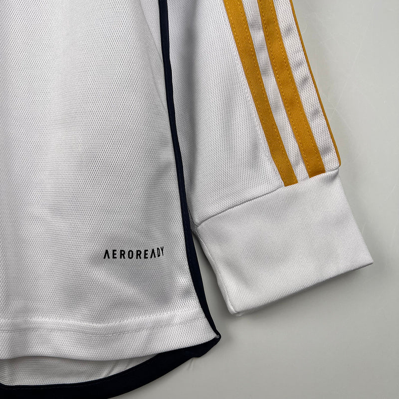 23/24 Long Sleeve Real Madrid Home (D4B1)
