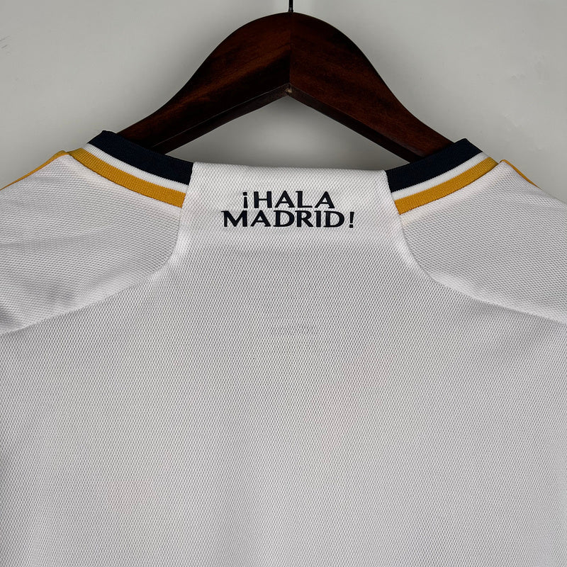 23/24 Long Sleeve Real Madrid Home (D4B1)