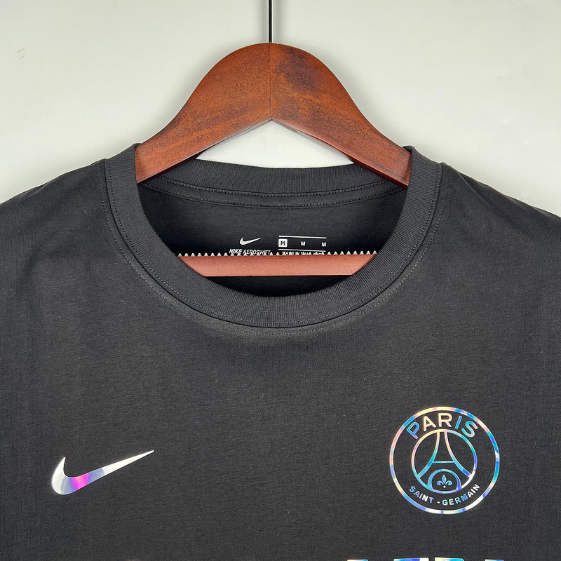 23/24 PSG Cotton T-Shirt - Black (04B4)