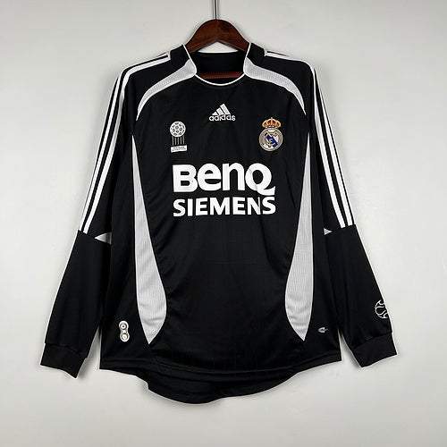 Retro Long Sleeve Real Madrid 06∕07 Third Away (04AA)