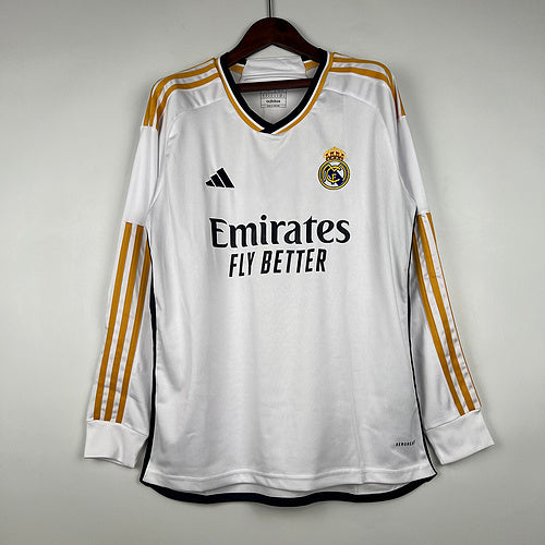 23/24 Long Sleeve Real Madrid Home (D4B1)