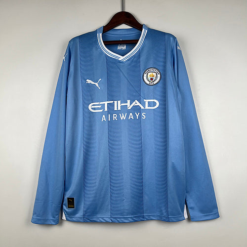 23∕24 Long Sleeve Manchester City Home (25A6)