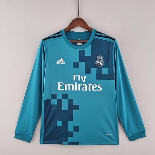 Retro Real Madrid 17∕18 long sleeve third away (21EC)