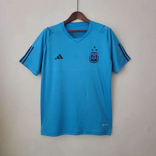 2022 Argentina Training Jersey - Blue (527E)