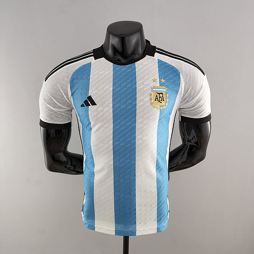 2022 Player Version Argentina World Cup Jersey Home (5F00)