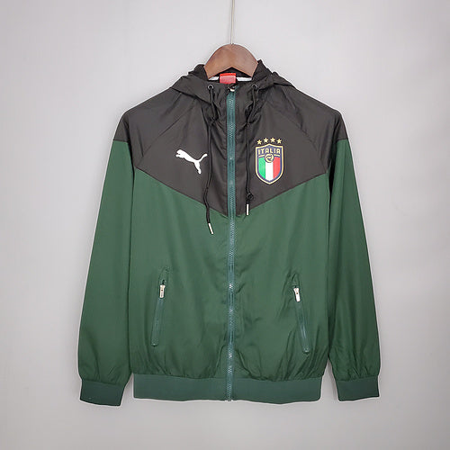 2021 Windbreaker Italy Black Green (380F)