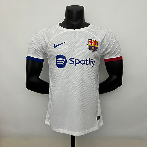23/24 Player Version Barcelona Training Suit - White (9642)
