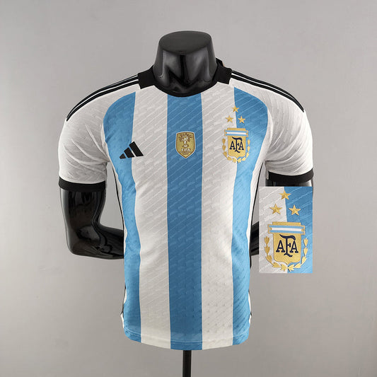 2022 Argentina 3-Star World Cup Jersey Home (F6D4)