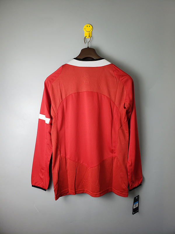 2005 Retro Manchester United MAN UTD  Home Long sleeve (1BCC)