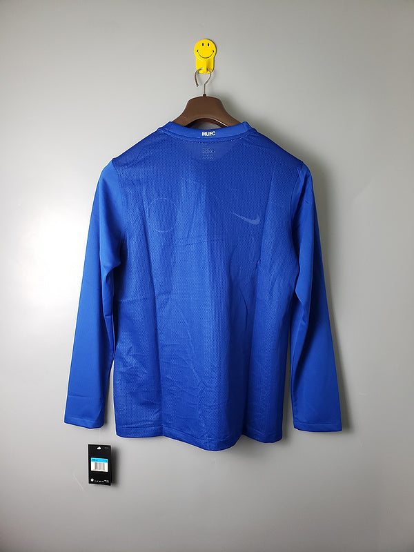 07∕08 Manchester United MAN UTD Away Long sleeve Retro (B95F)