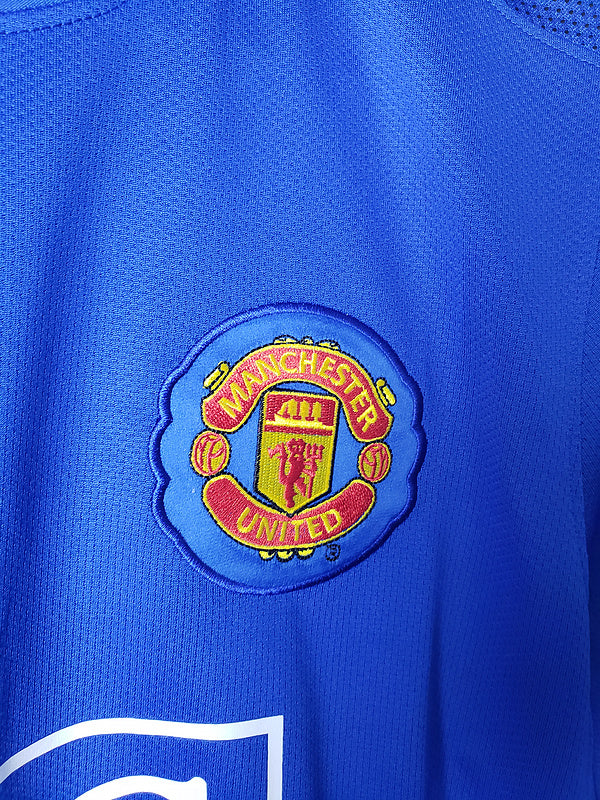 07∕08 Manchester United MAN UTD away short sleeve retro (293D)