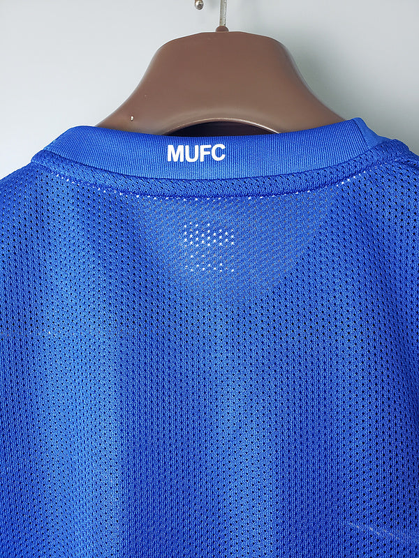 07∕08 Manchester United MAN UTD away short sleeve retro (293D)