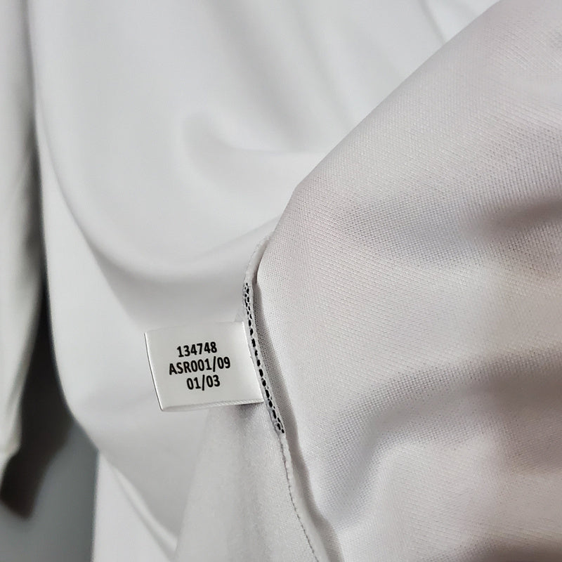 Retro long-sleeved 2002 Real Madrid home (0187)
