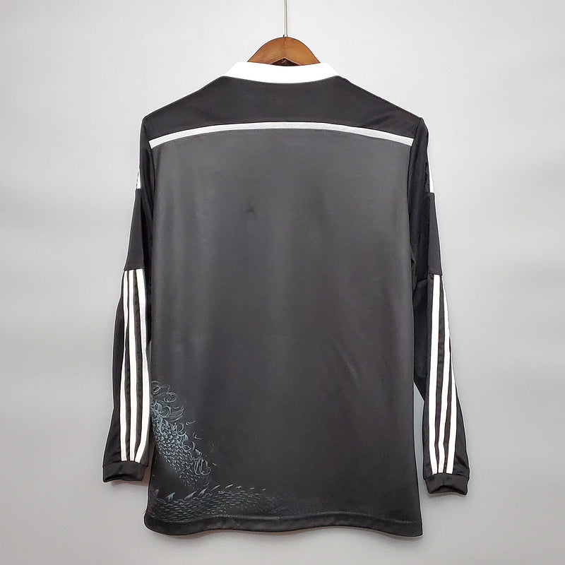 Retro Long Sleeve Real Madrid 14∕15 Third Away (6BE7)