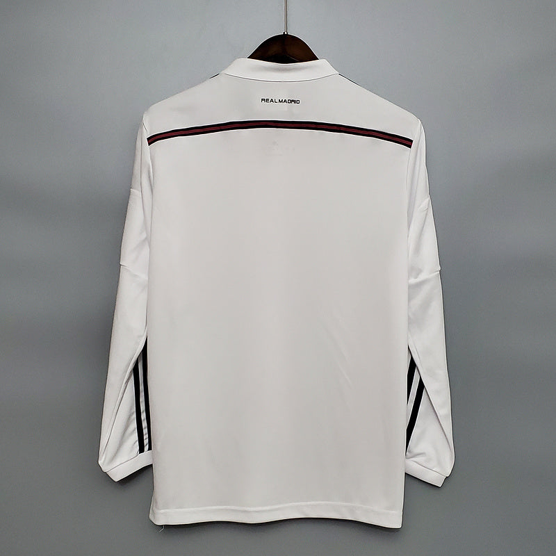 Retro Long Sleeve Real Madrid 14∕15 home (1B3A)