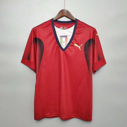 Retro 2006 Italy Red GK (824C)
