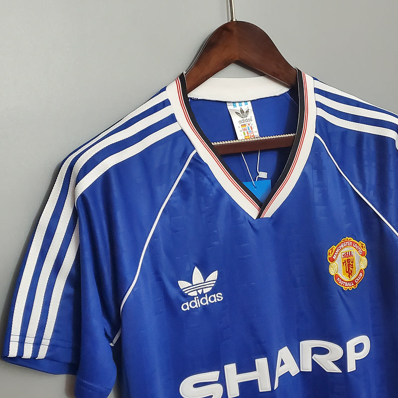 Retro 88∕90 Manchester United MAN UTD Third away (D649)