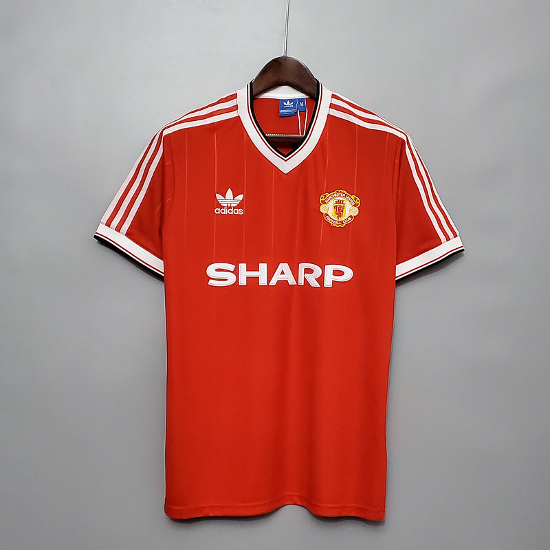 Retro 83∕84 Manchester United MAN UTD  Home (285F)