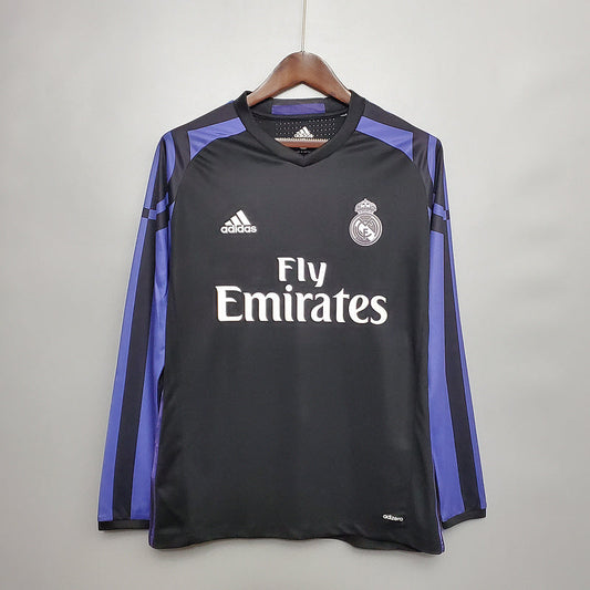 Retro Real Madrid 15∕16 Long sleeve Third away (F934)