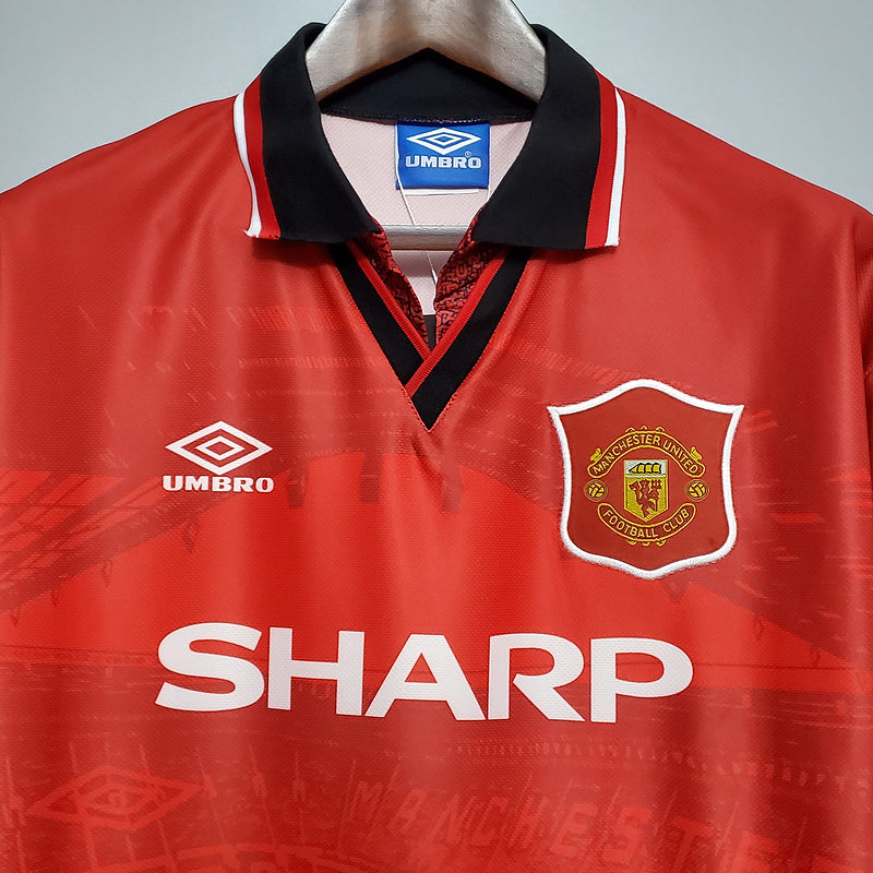 Retro 94∕96 Manchester United MAN UTD  home (80DC)