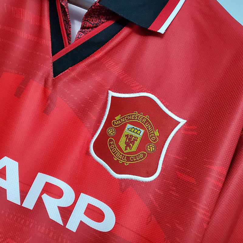 Retro 94∕96 Manchester United MAN UTD  home (80DC)
