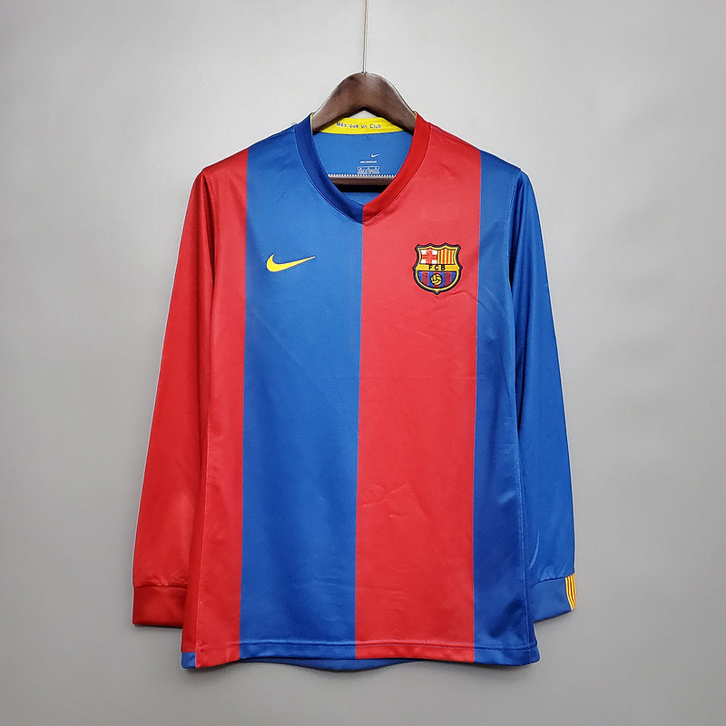 Retro Barcelona 06∕07 Long sleeve home (C72D)