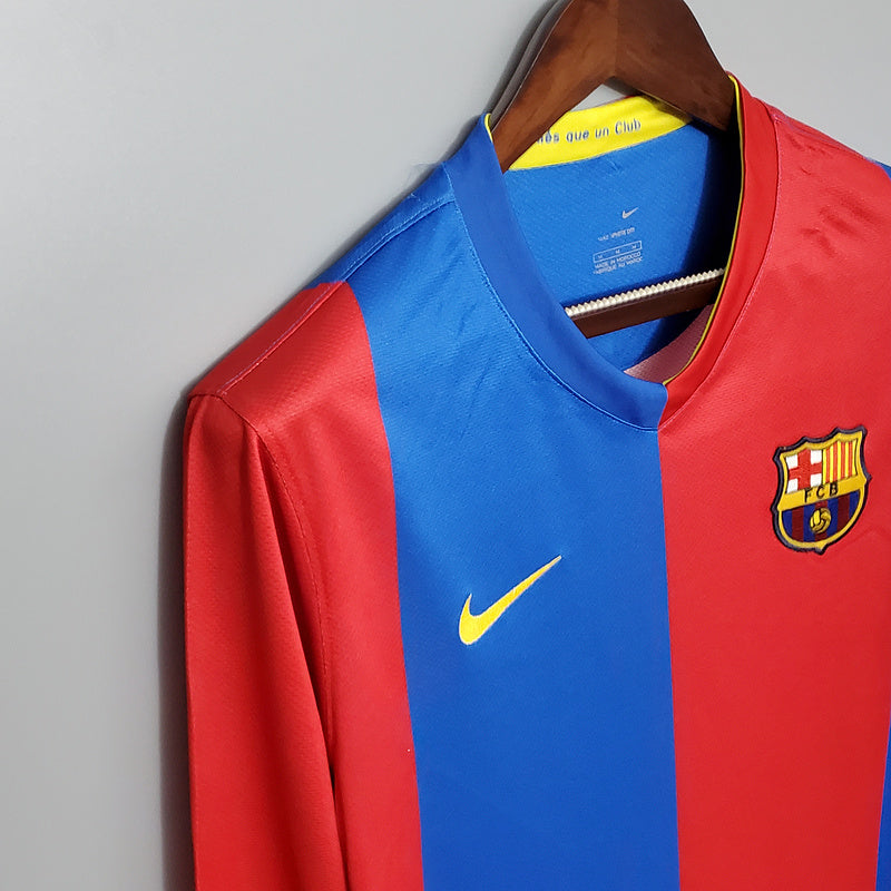 Retro Barcelona 06∕07 Long sleeve home (C72D)