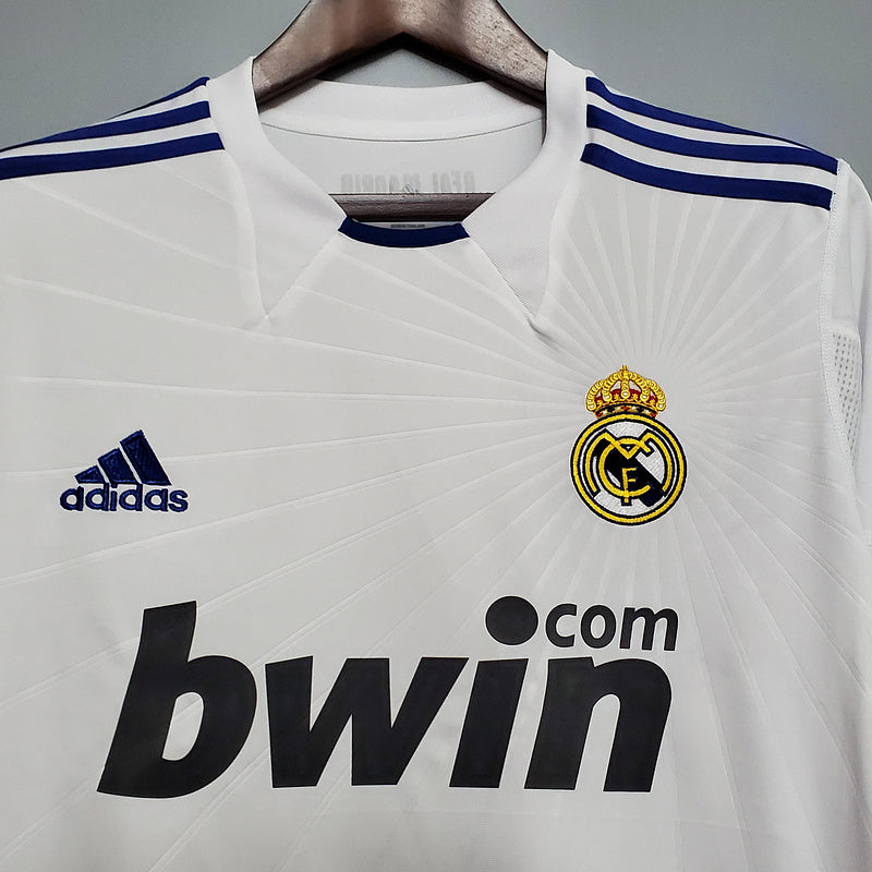 Retro Real Madrid 10∕11 Long sleeve home (4A6D)