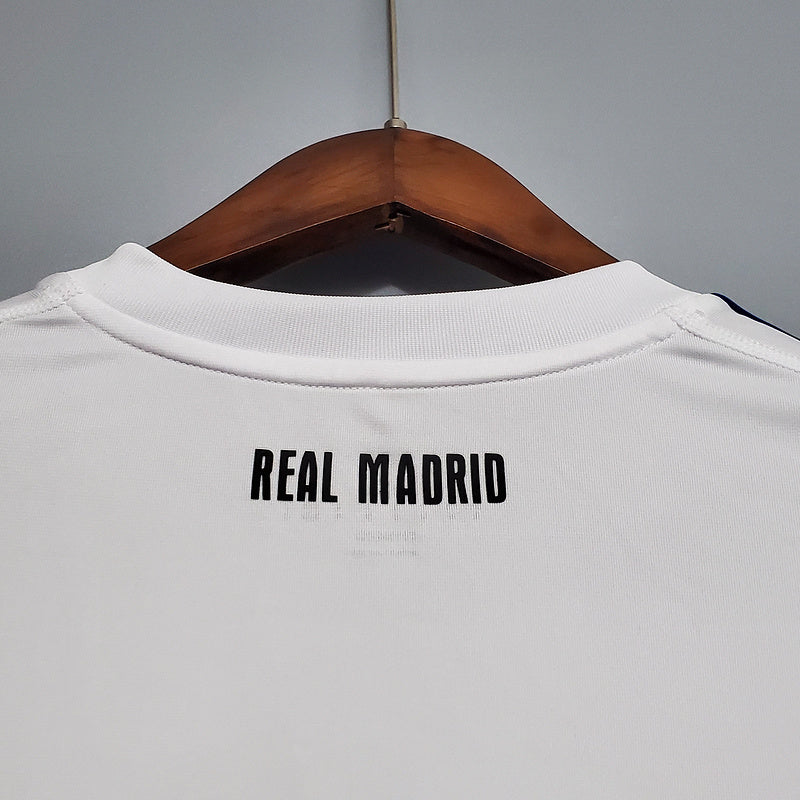 Retro Real Madrid 10∕11 Long sleeve home (4A6D)