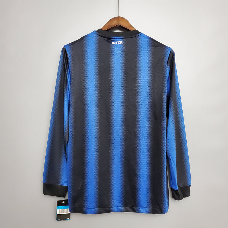 Retro long-sleeved 10∕11 Inter home