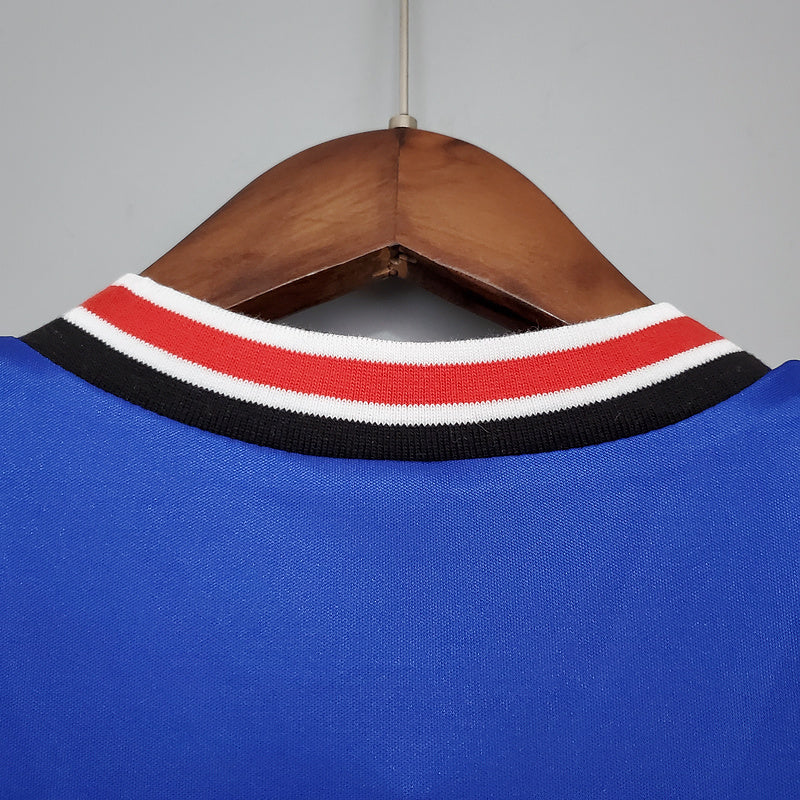 Retro Manchester United 85∕86 away blue (F6A4)