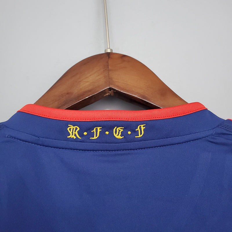 Retro long sleeve Spain 2010 away (1E07)