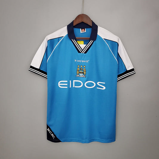 Retro Manchester City 99∕01 home (9049)