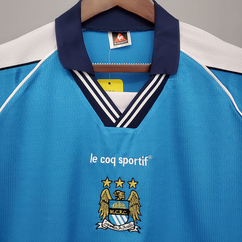 Retro Manchester City 99∕01 home (9049)