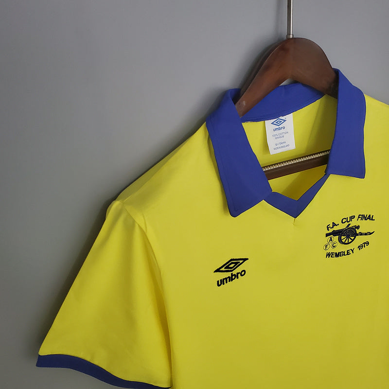 Retro Arsenal 71∕79 away yellow (C4B8)