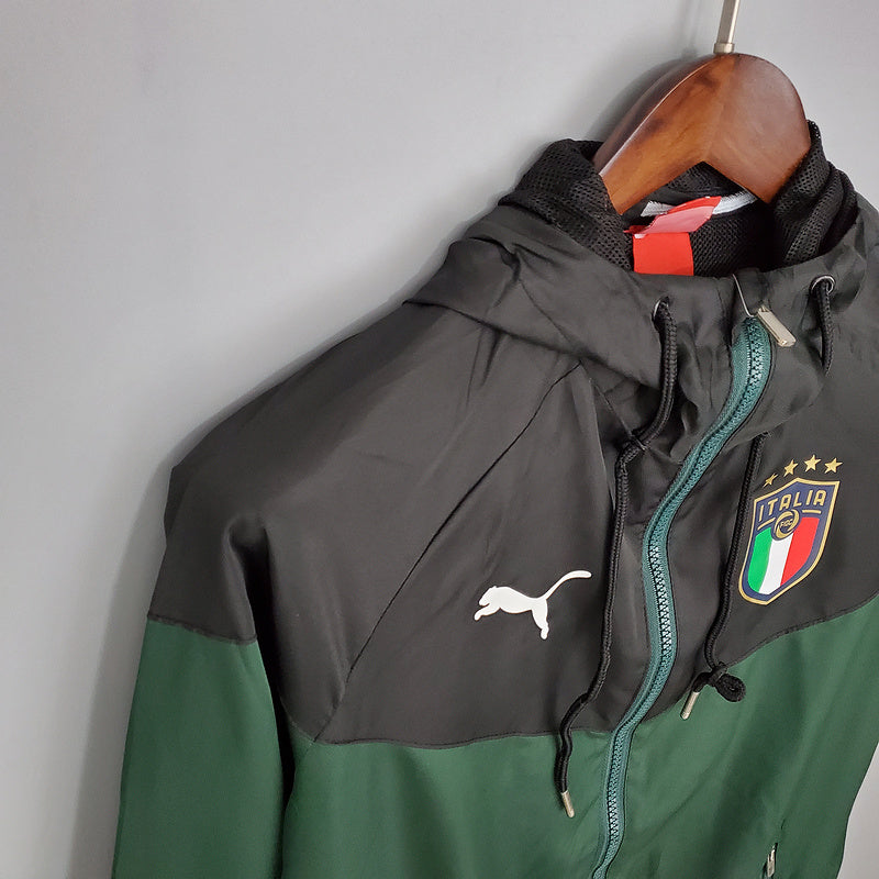 2021 Windbreaker Italy Black Green (380F)