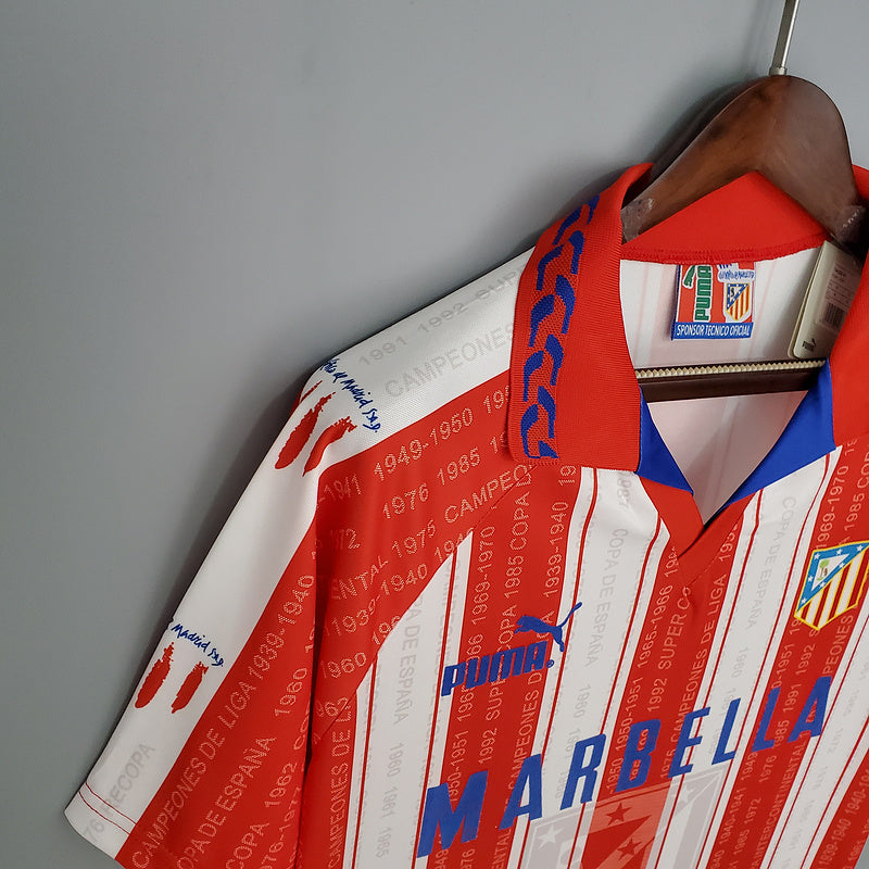 Retro Atletico Madrid 95∕96 home (CF25)