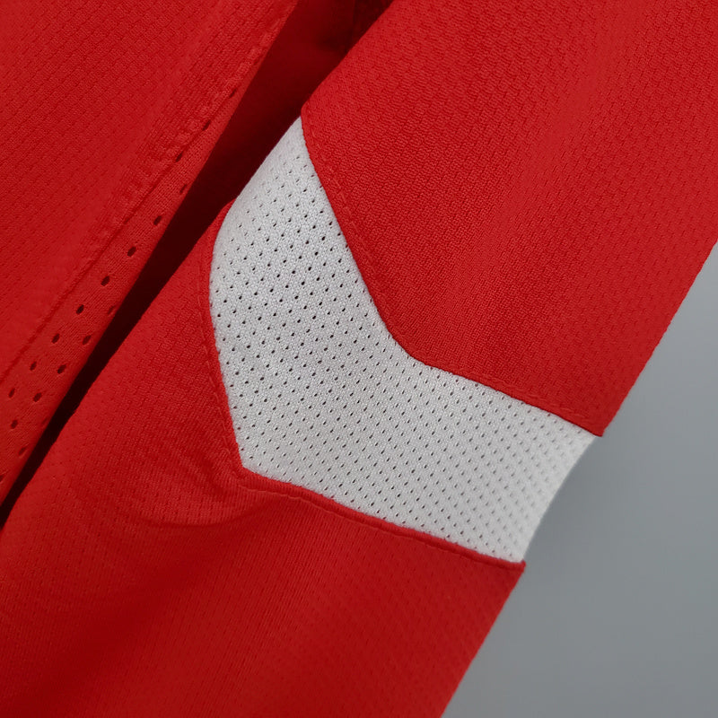 Retro Manchester United long sleeve 04∕06 home (D60B)