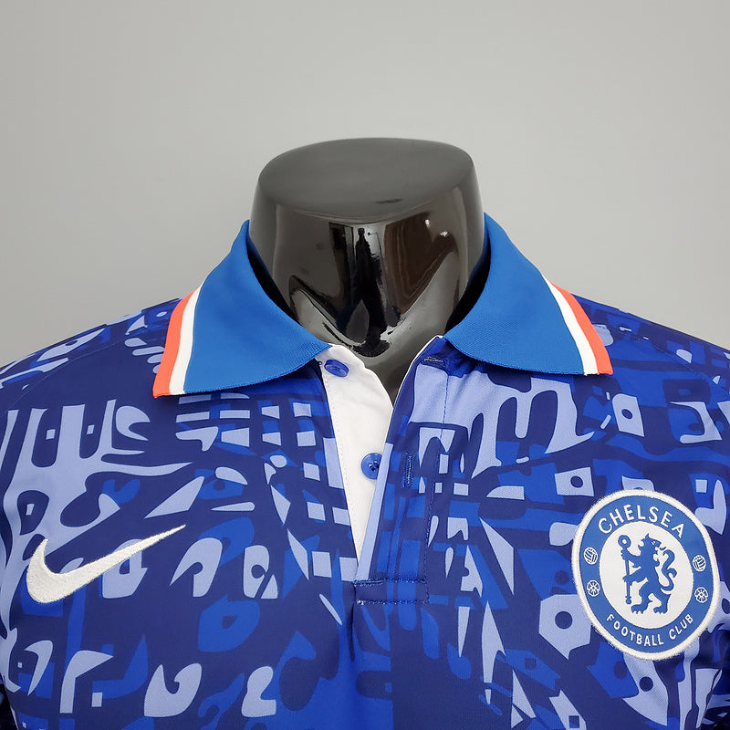 22 POLO Chelsea - Blue & White (4127)